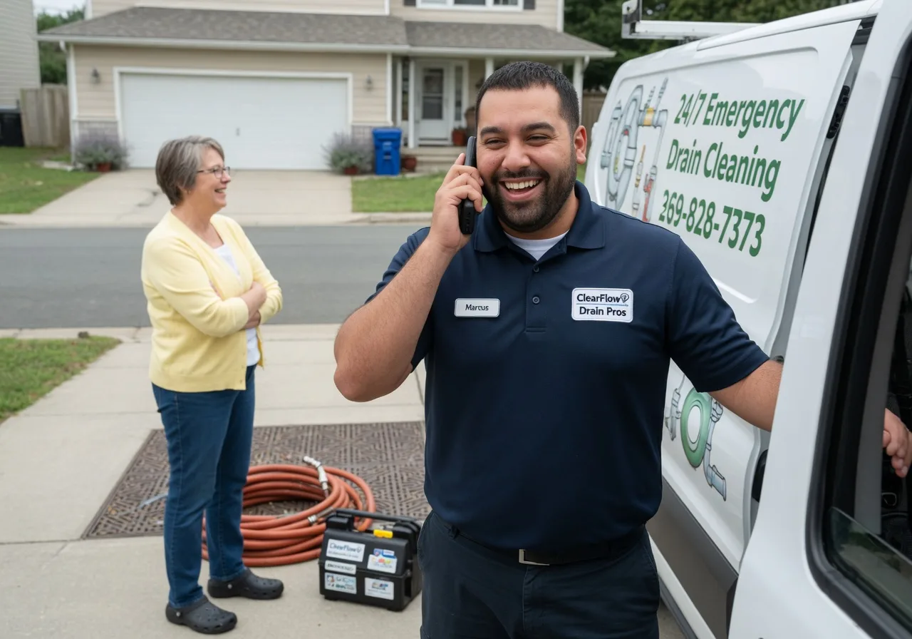 Clogged Drain Removal in Lynchburg, OH